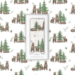 Newcastle Classics Wilderness Bear Bamboo Swaddle - 