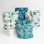 Nature: Essentials Pocket Cloth Diaper with Athletic Wicking Jersey, Grows with your Baby - Everetts Place Boutique - Pocket Diaper
