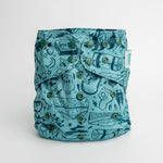 Nature: Essentials Pocket Cloth Diaper with Athletic Wicking Jersey, Grows with your Baby - Everetts Place Boutique - Pocket Diaper