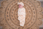 Harp Angel Boutique Wildflower Bamboo Baby Swaddle Blanket - Stretch Newborn Swaddle | Harp Angel Boutique