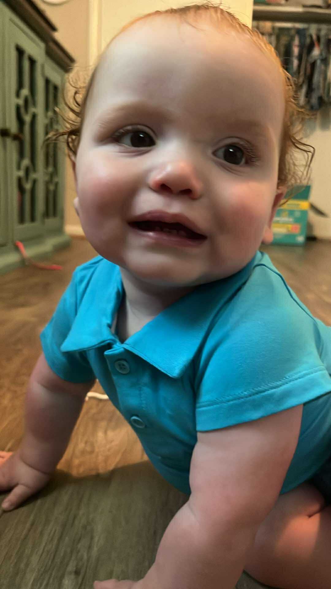 Dragonfly Dreams Bamboo Wildflower Dreams Coordinating Polo Bodysuit