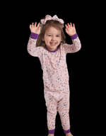Dragonfly Dreams Bamboo Wildflower Garden 2 Piece Pajama Set