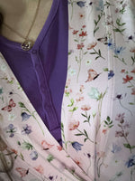 Dragonfly Dreams Bamboo Wildflower Garden Robe