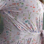 Dragonfly Dreams Bamboo Wildflower Garden Robe