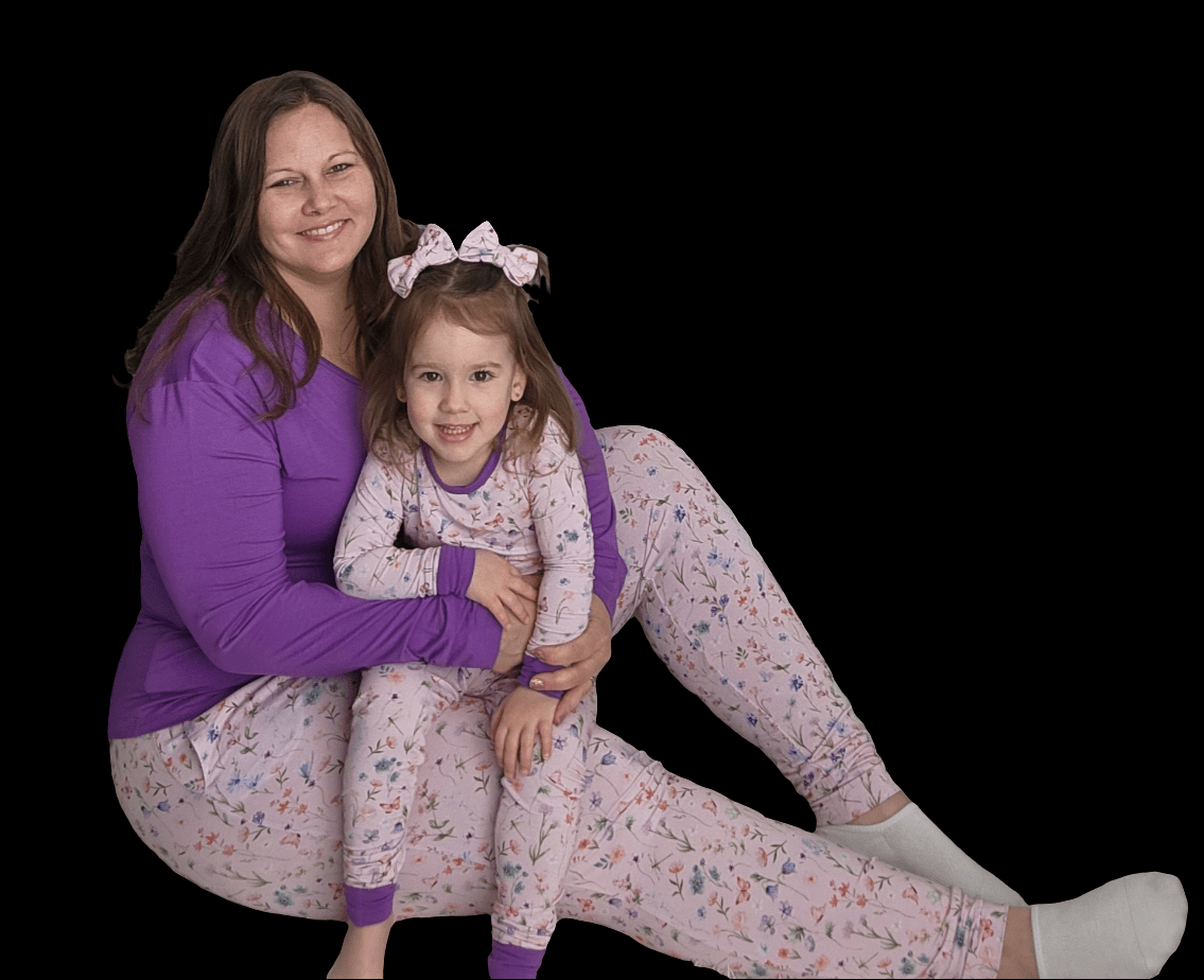 Dragonfly Dreams Bamboo Wildflower Garden Women's Pajamas
