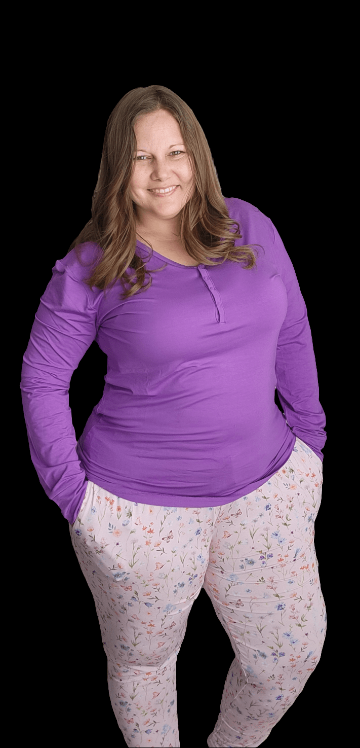 Dragonfly Dreams Bamboo Wildflower Garden Women's Pajamas