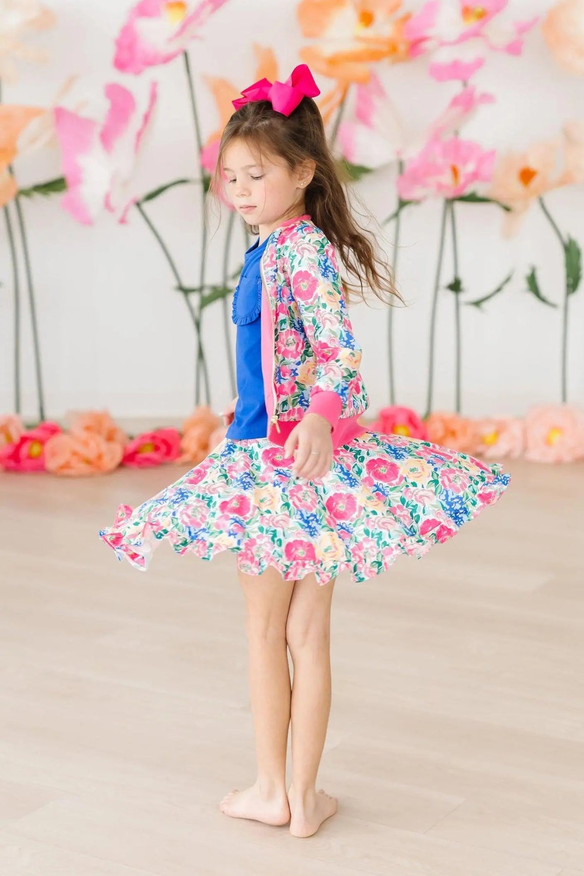 Mila & Rose ® Wildflower Wishes Ruffle Twirl Skort - 