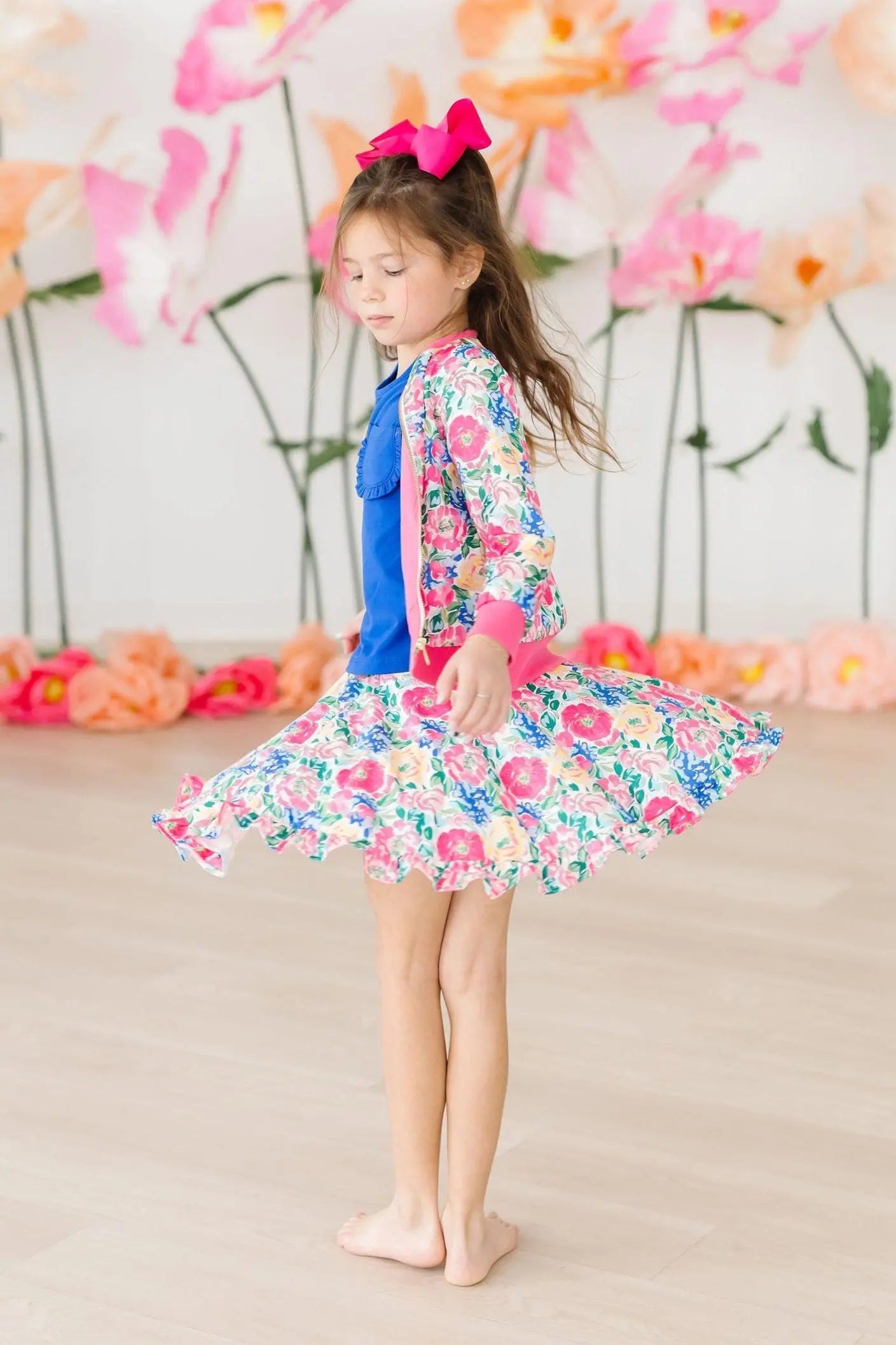 Mila & Rose ® Wildflower Wishes Ruffle Twirl Skort - 