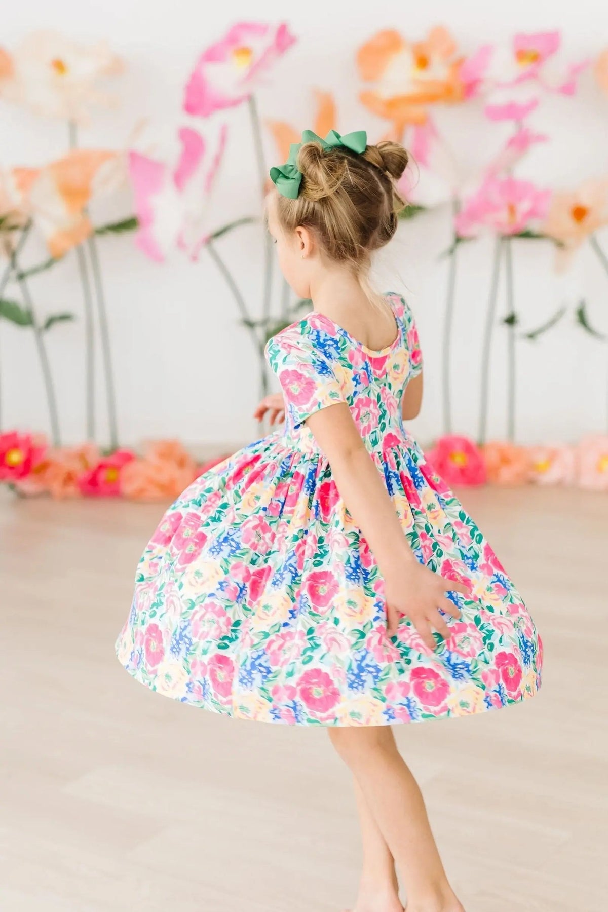 Mila & Rose ® Wildflower Wishes S/S Pocket Twirl Dress - 