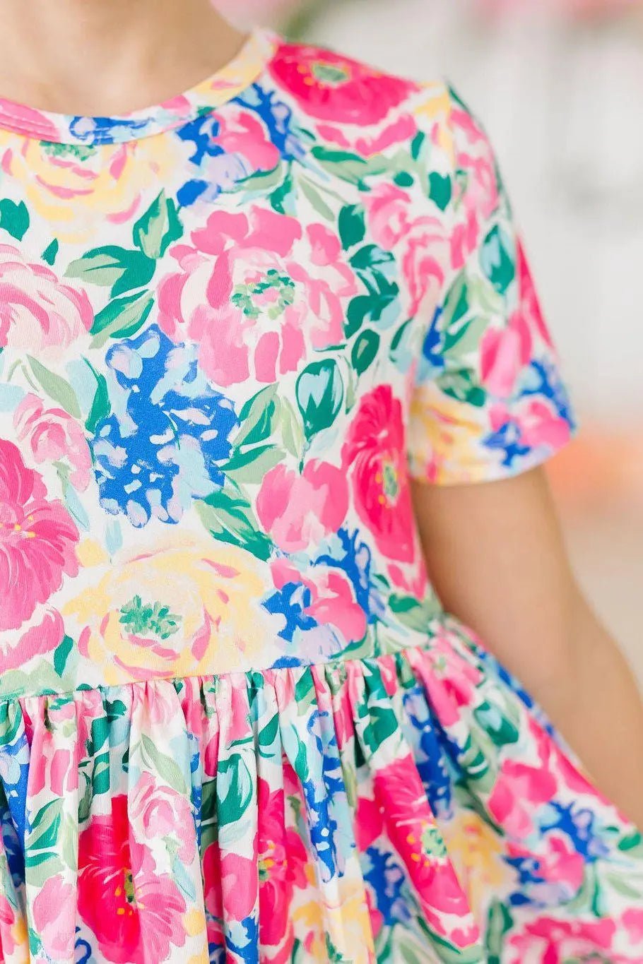 Mila & Rose ® Wildflower Wishes S/S Pocket Twirl Dress - 