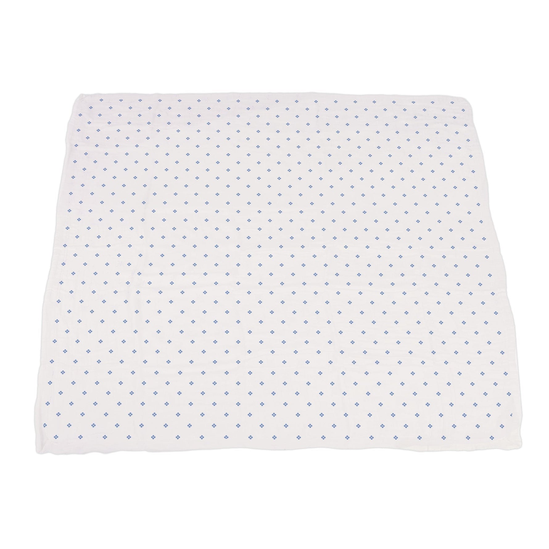 Newcastle Classics Wildflowers and Periwinkle Diamond Polka Dot Bamboo Newcastle Blanket