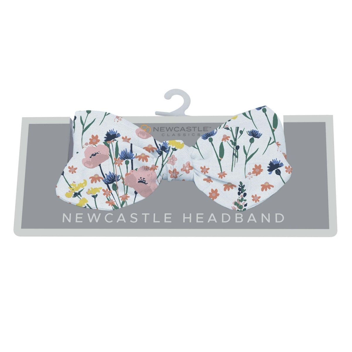 Newcastle Classics Wildflowers Bamboo Headband with Eco - Friendly Comfort for All Sizes - 