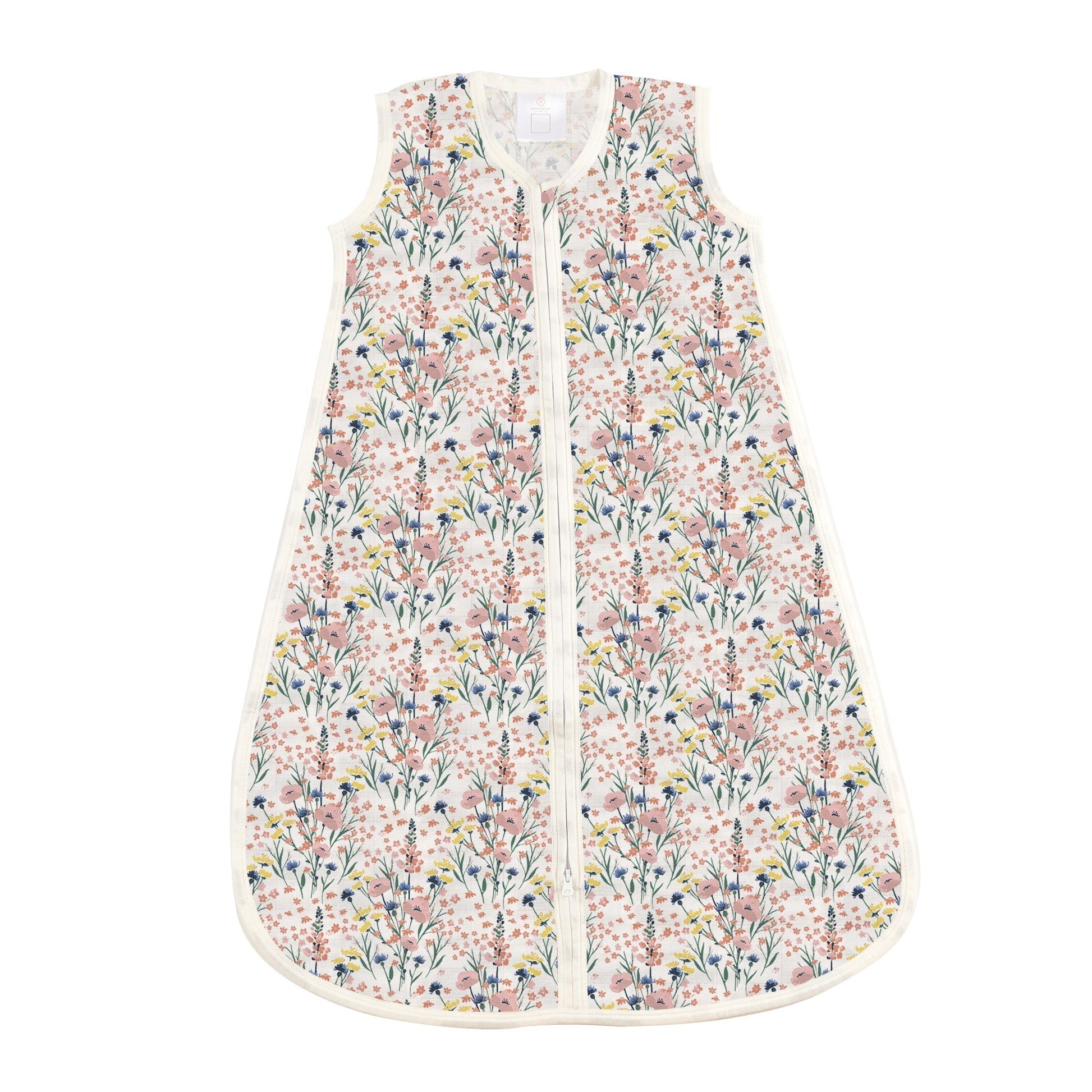 Wildflowers Bamboo Sleep Sack for Babies Lightweight Sleeveless Design with Downward Zipper Newcastle Classics