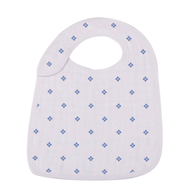 Wildflowers Snap Bibs Set of 3 Soft Bamboo Muslin Feeding and Teething Bibs Newcastle Classics