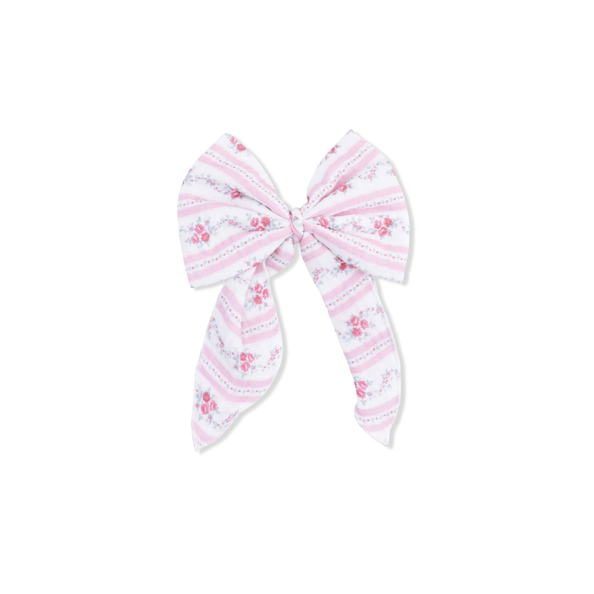 Angel Dear Winding Roses Stripe - Large Bow - 