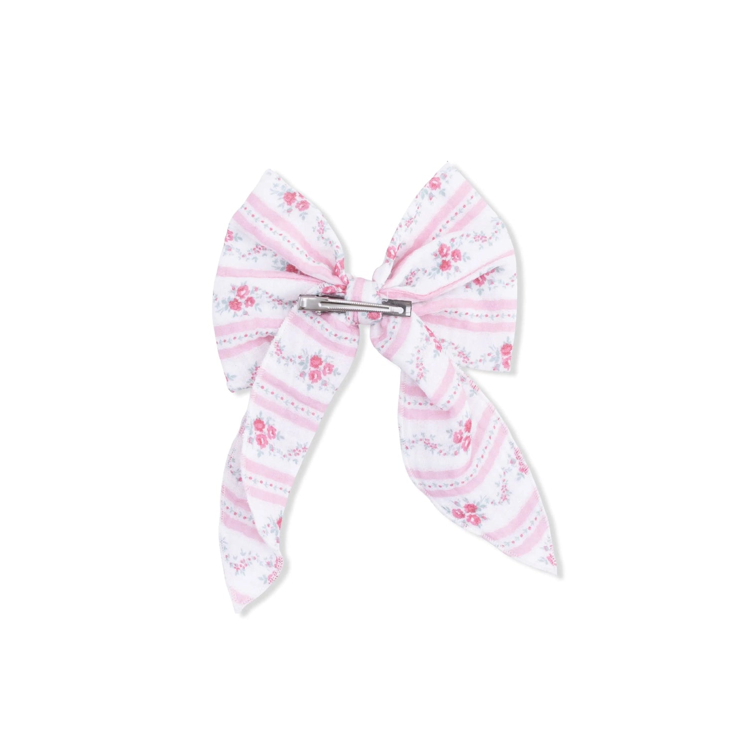 Angel Dear Winding Roses Stripe - Large Bow - 