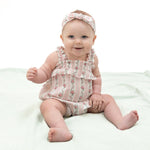 Angel Dear Winding Roses Stripe - Ruffly Strap Bubble - Angel Dear - 
