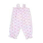 Angel Dear Winding Roses Stripe - Ruffly Strap Overall - 