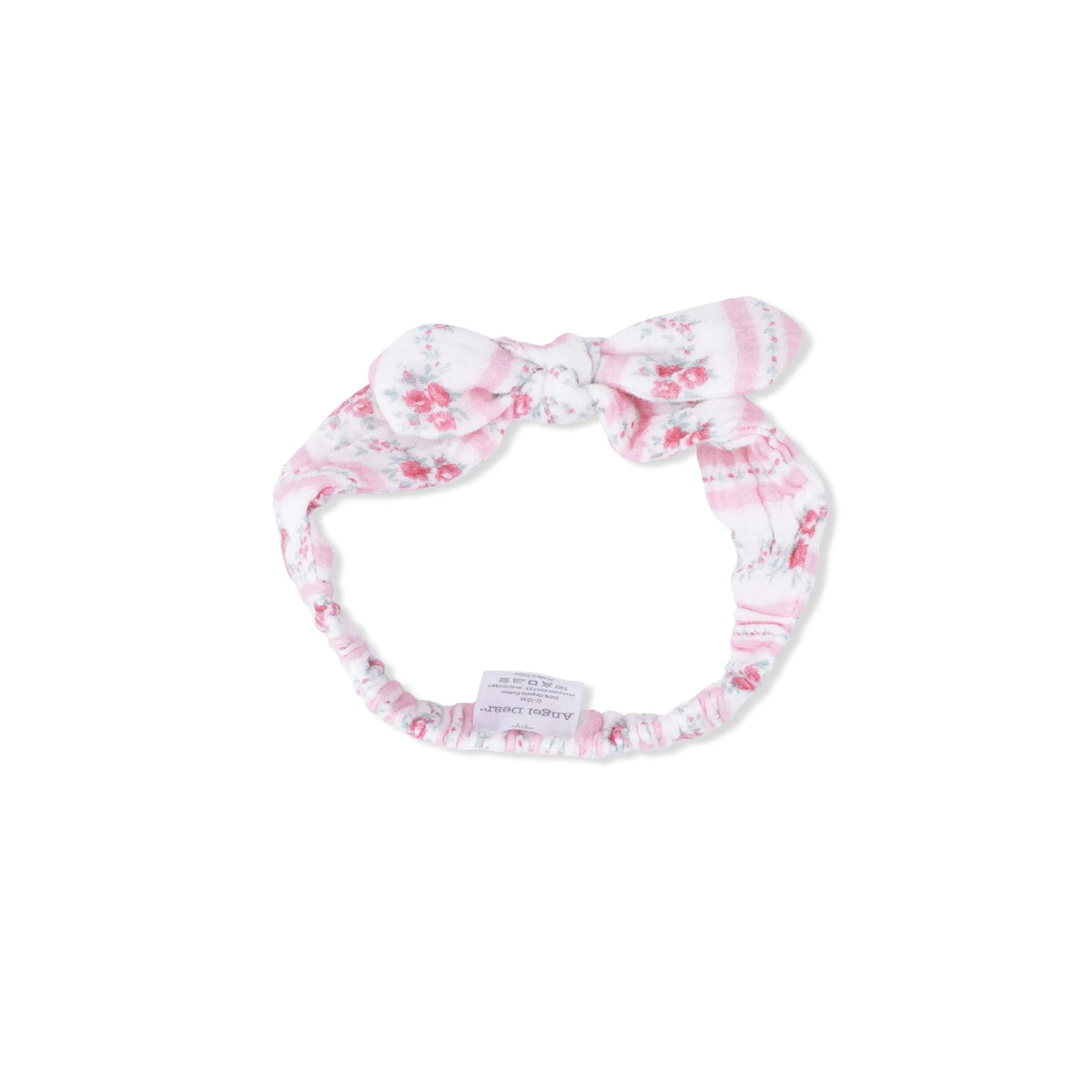 Angel Dear Winding Roses Stripe - Ruffly Strap Overall & Headband - 