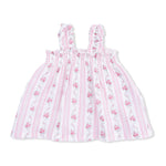 Angel Dear Winding Roses Stripe - Ruffly Strap Top and Bike Short - 
