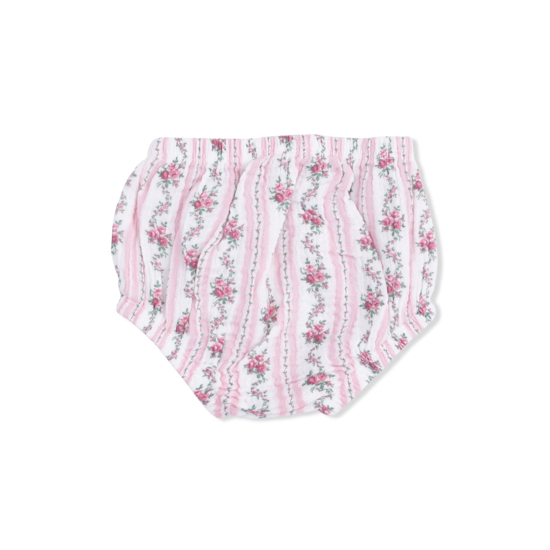 Angel Dear Winding Roses Stripe - Smocked Ruffle Sundress & Bloomer - 