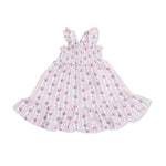 Angel Dear Winding Roses Stripe - Smocked Ruffle Sundress & Bloomer - 