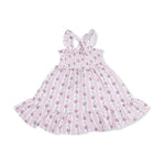 Angel Dear Winding Roses Stripe - Smocked Ruffle Sundress & Bloomer - 
