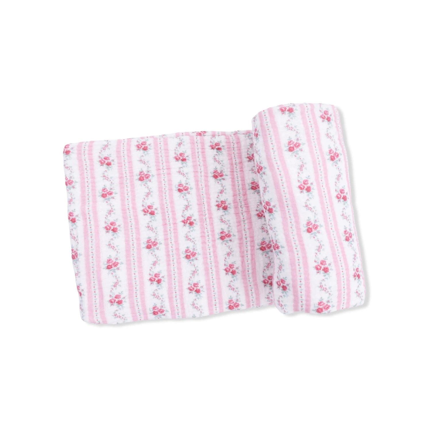 Angel Dear Winding Roses Stripe - Swaddle Blanket - 