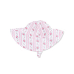 Angel Dear Winding Roses Stripe - Wide Brim Sun Hat - 