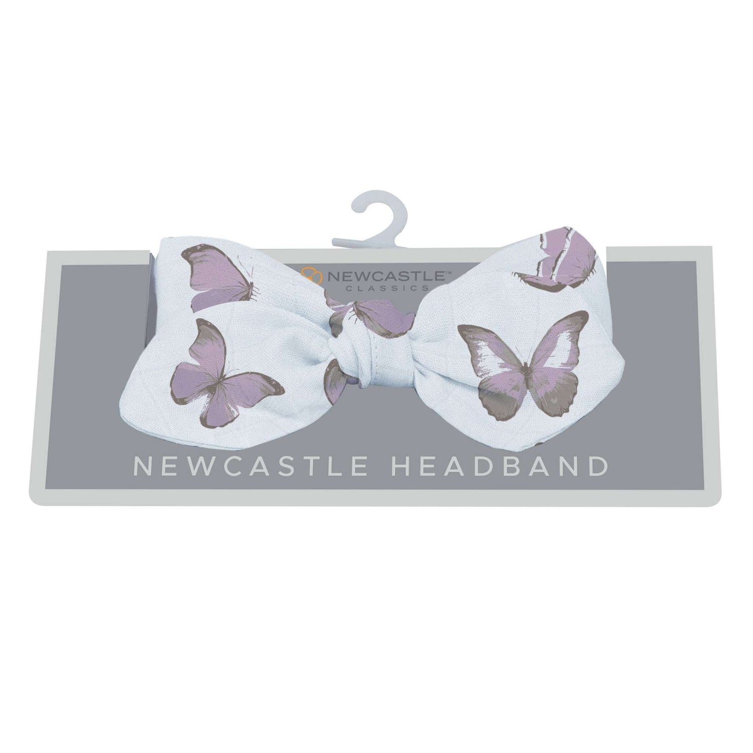 Newcastle Classics Winsome Butterflies Cotton Headband with Breathable Comfort for Casual Wear - Cotton Headband