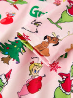 Rylee Faith Designs Winter Christmas Character Print Girls Dress - Everetts Place Boutique - 