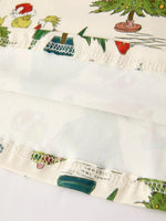 Rylee Faith Designs Winter Christmas Tree Character Print Green Girls Dress - Everetts Place Boutique - 