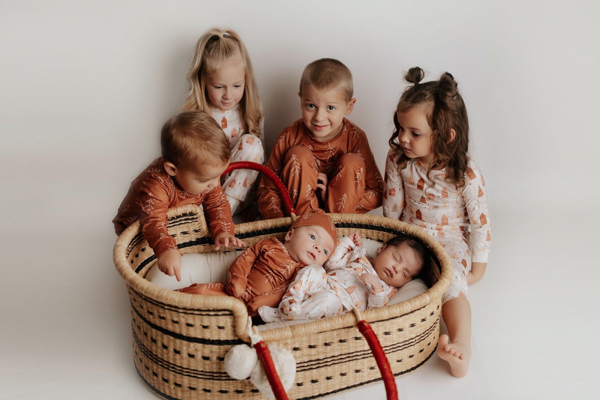 Three Little Tots Winter Pine Tree Jammies - 