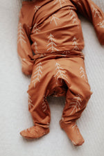 Three Little Tots Winter Pine Tree Jammies - 