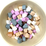 Texas Tushies Natural Wipe Bit Pouches with Heart Melts for Eco-Friendly Families - Health & Beauty > Personal Care > Cosmetics > Bath & Body > Bar Soap Cloth Wipe Bits