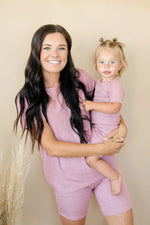 Womens Bamboo Ribbed Pajama Top and Bottom Separates - Everetts Place Boutique - 