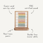Mushie Wooden Abacus - 