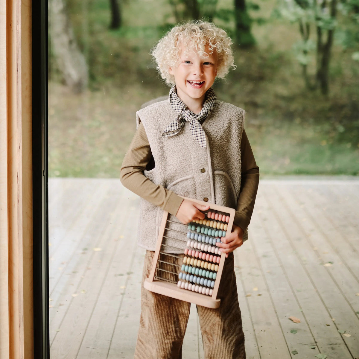 Mushie Wooden Abacus - 