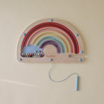 Mushie Wooden Magnetic Rainbow Maze Everetts Place
