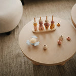 Mushie Wooden Multi Shape Stacker - 