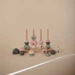 Mushie Wooden Multi Shape Stacker - 
