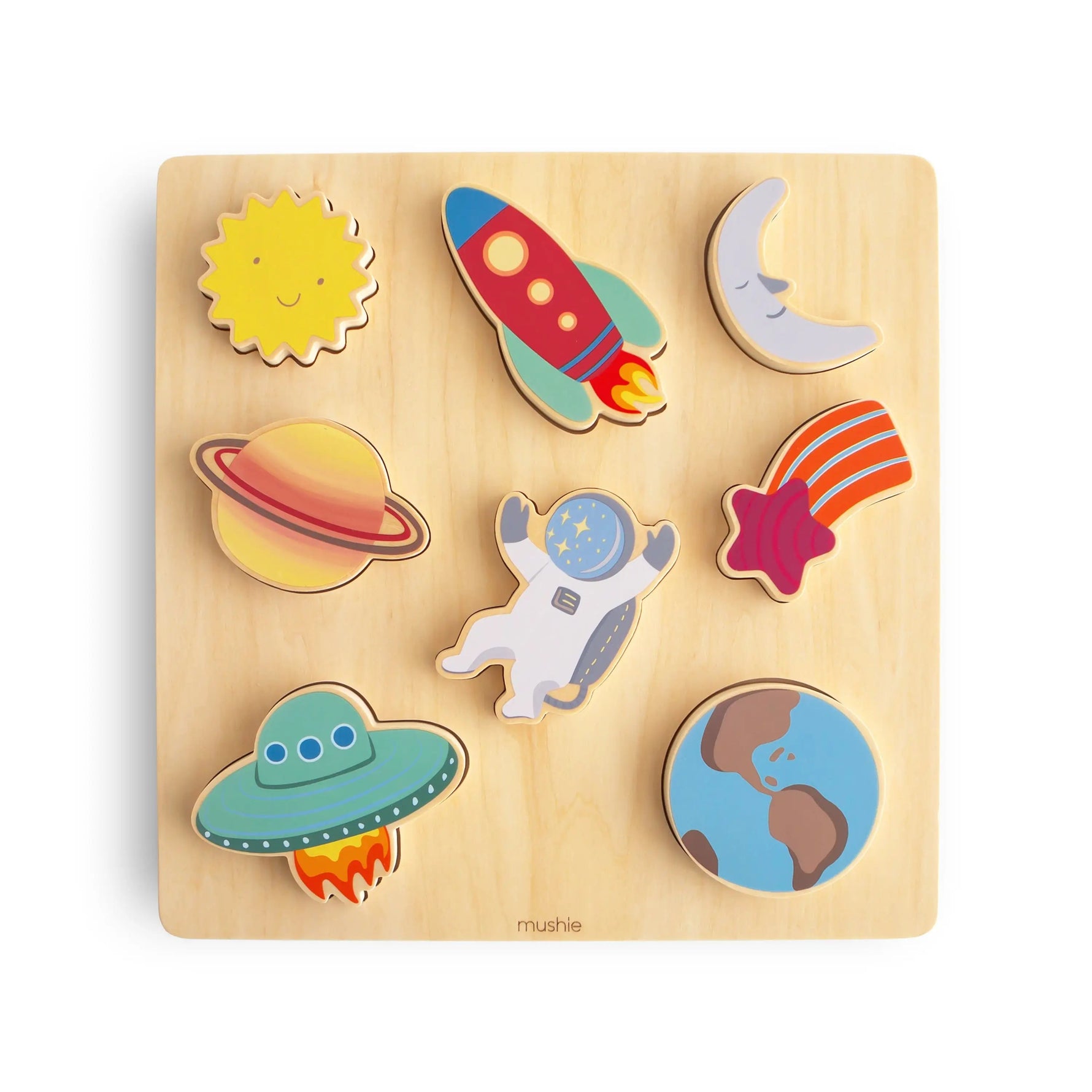 Mushie Wooden Puzzle - 