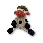 Wool Knit Buddy Willa The Cow Cozy Organic Plush Toy By Finn And Emma For Babies And Toddlers Finn + Emma 