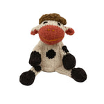 Wool Knit Buddy Willa The Cow Cozy Organic Plush Toy By Finn And Emma For Babies And Toddlers Finn + Emma 