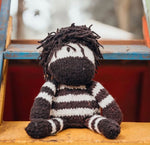 Finn + Emma Wool Knit Buddy | Zachary the Zebra - 