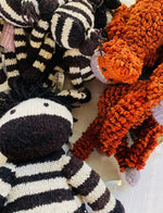 Finn + Emma Wool Knit Buddy | Zachary the Zebra - 