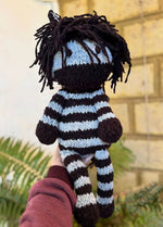 Finn + Emma Wool Knit Buddy | Zachary the Zebra - 