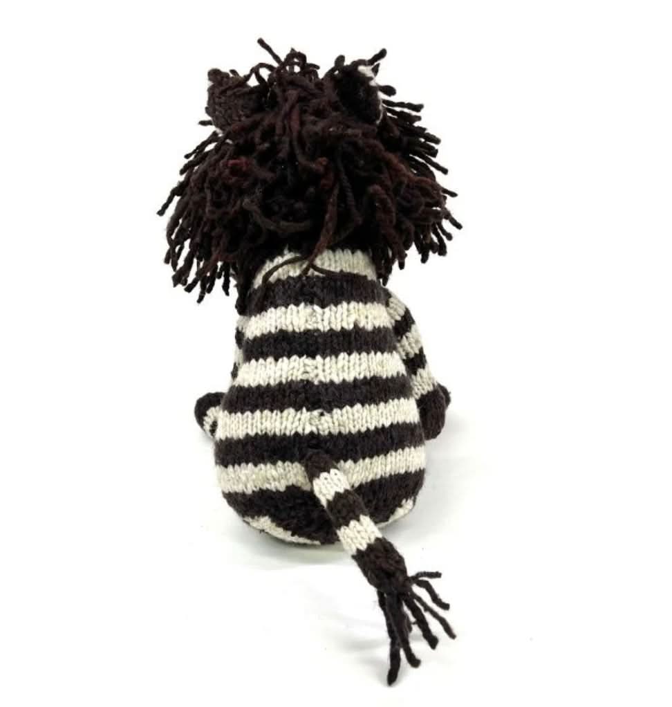 Finn + Emma Wool Knit Buddy | Zachary the Zebra - 