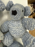 Wool Knit Buddy  | Zee the Blue Bear Finn + Emma 