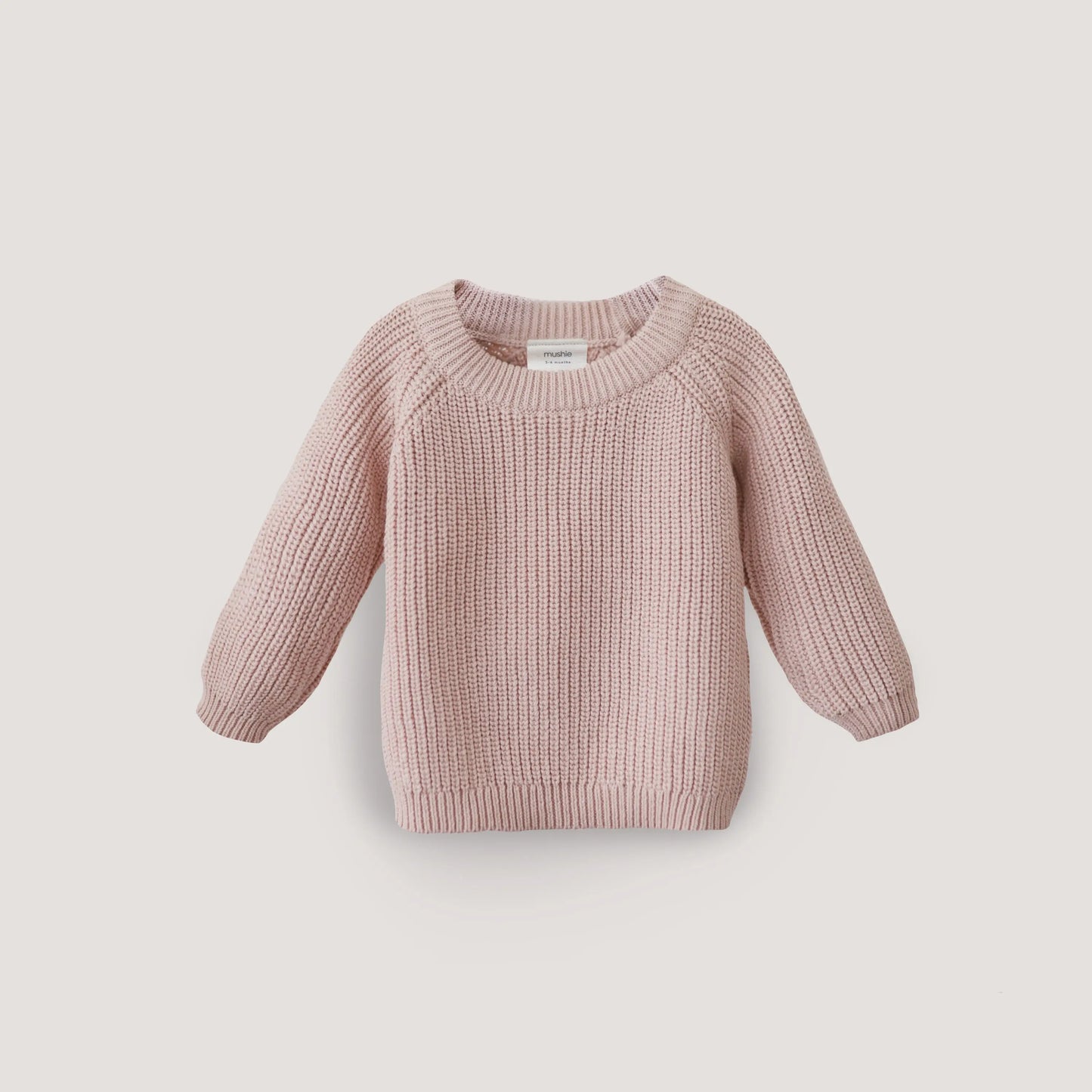 Organic Cotton Chunky Knit Sweater for Baby Mushie